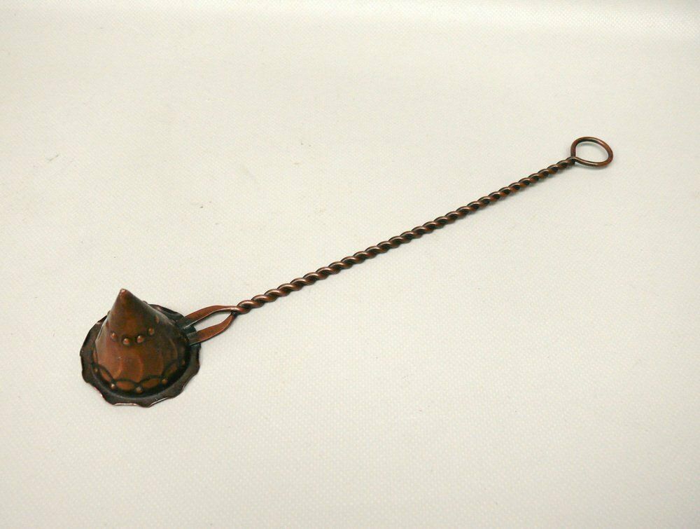 Arts And Crafts Candle Snuffer In Copper, 1890s