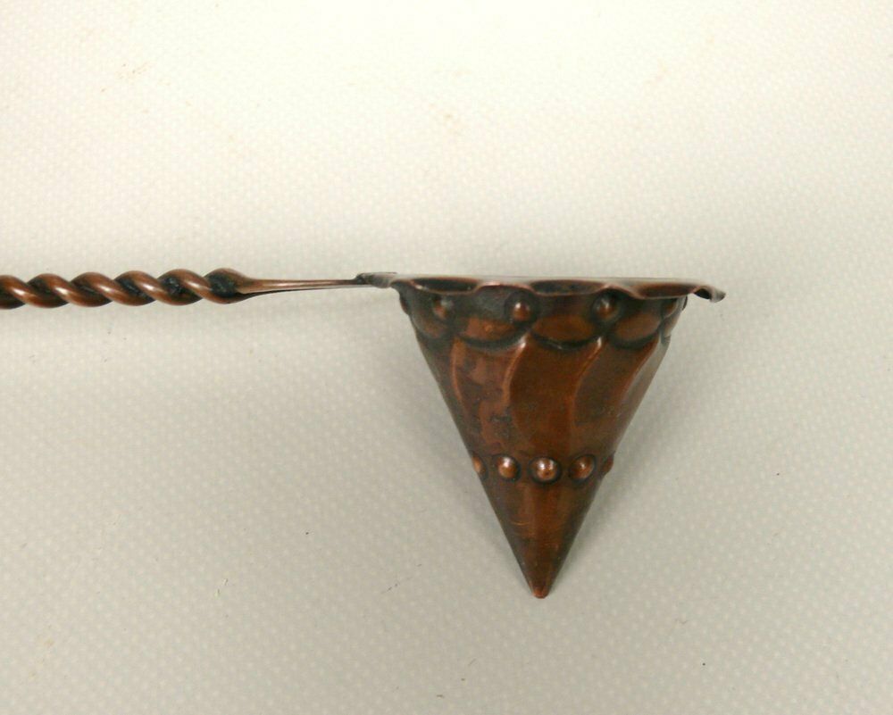 Arts And Crafts Candle Snuffer In Copper, 1890s photo buy