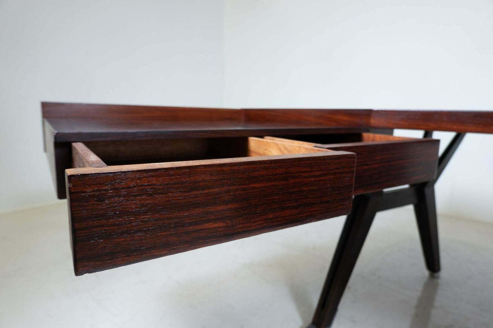 Mid Century Modern Desk By Ico Parisi For Mim Roma, Italy, 1950s photo furniture