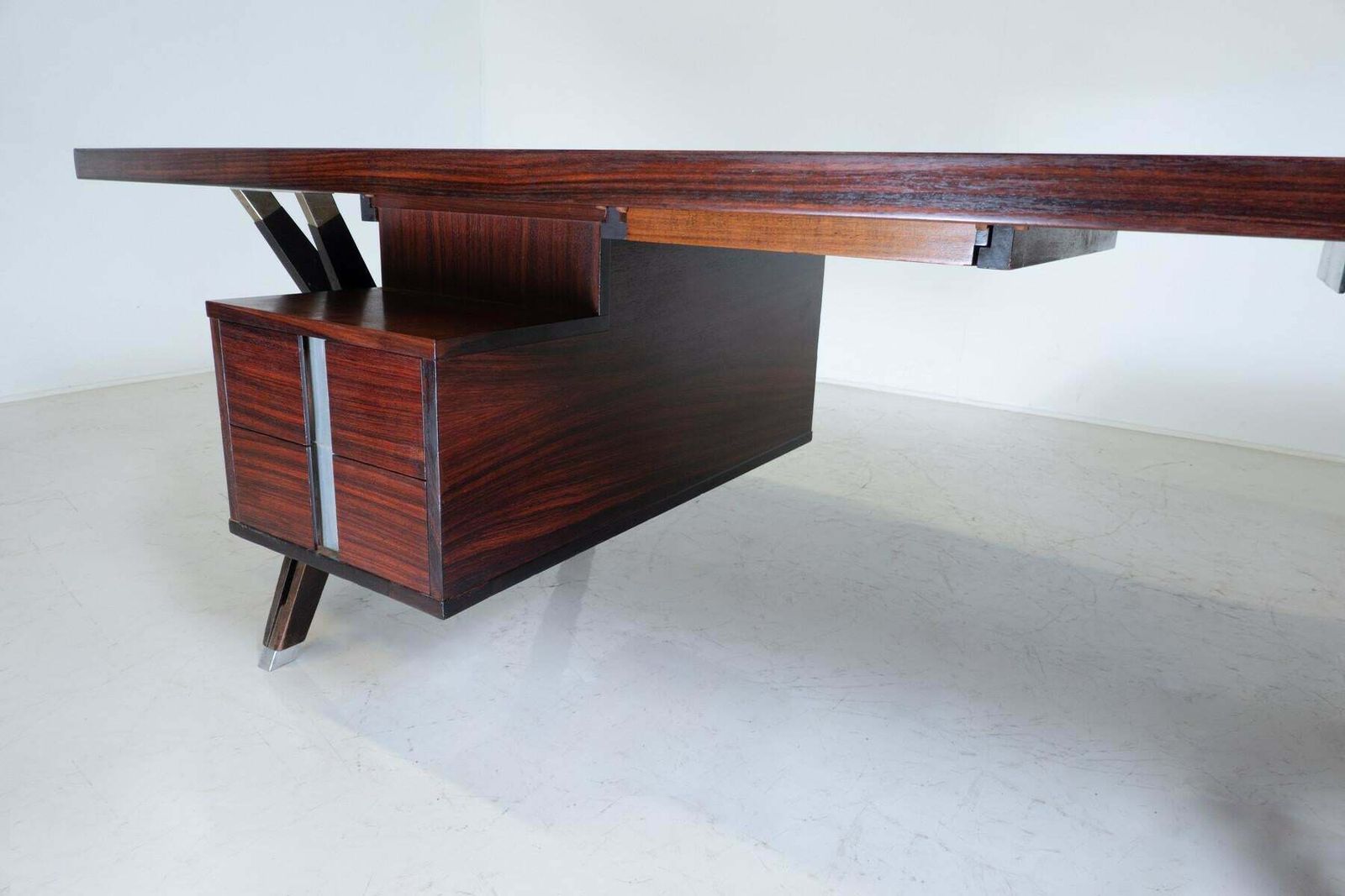 10274.0 Mid Century Modern Desk By Ico Parisi For Mim Roma, Italy, 1950s photo