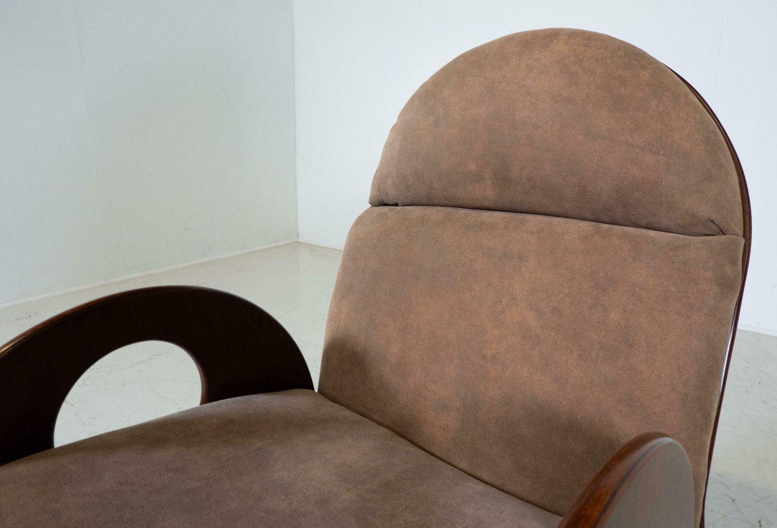 photo for sale Mid Century Arcata Armchair By Gae Aulenti For Poltronova, 1960s