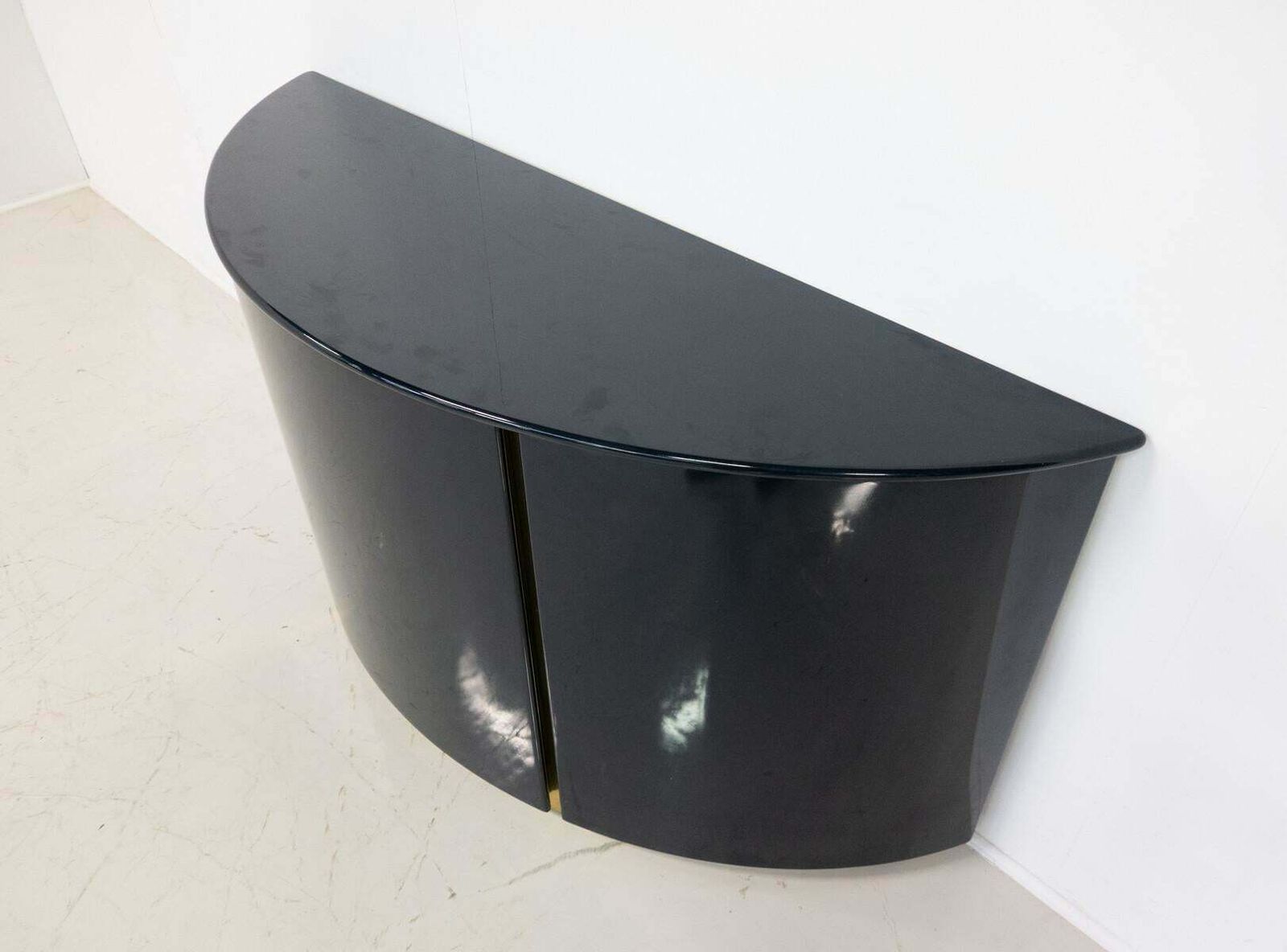 Mid Century Modern Blue Sideboard By Luigi Caccia Dominioni For Azucena, 1970s photo vintage