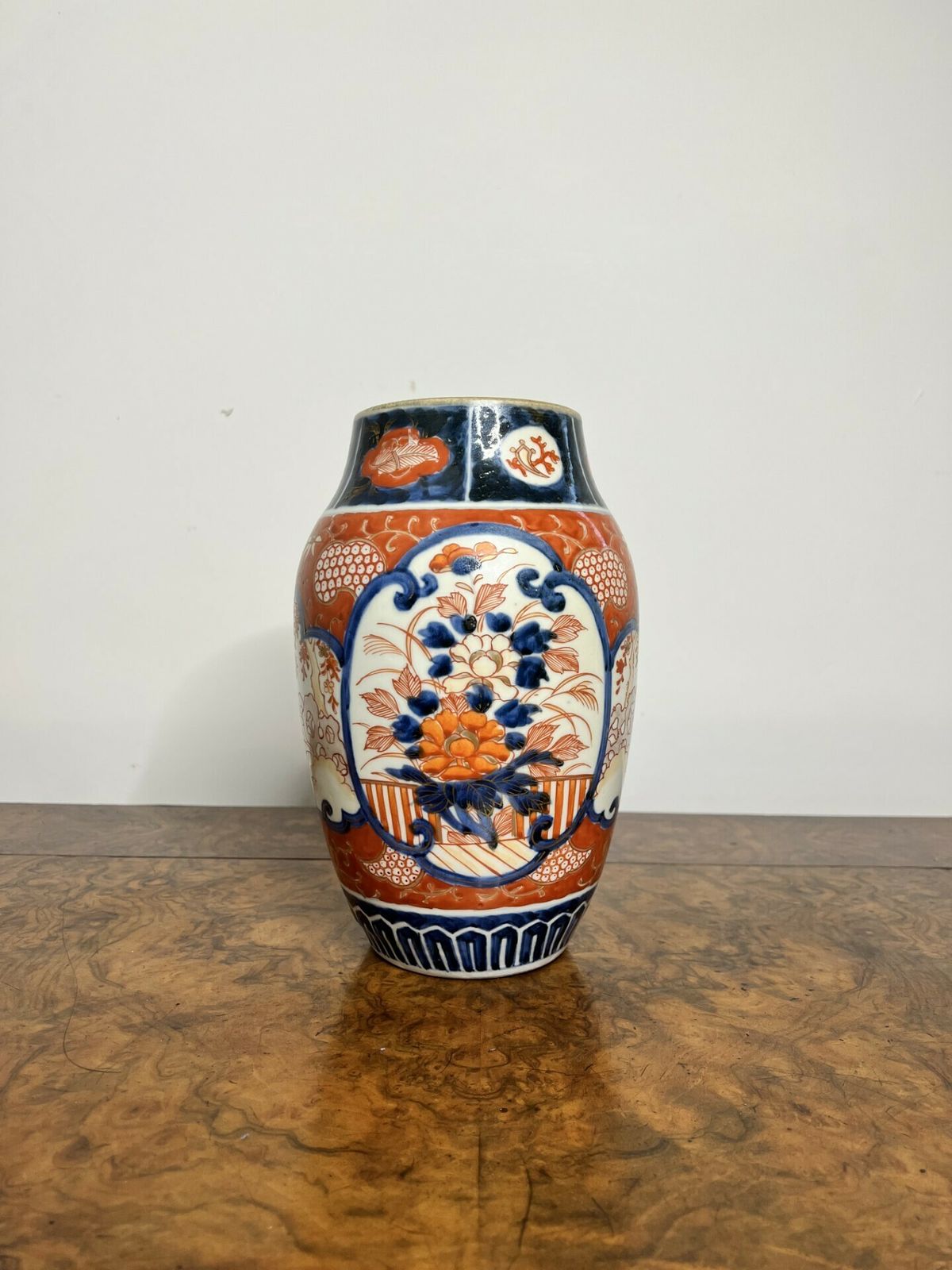 Quality Pair Of Antique Japanese Imari Vases photo for sale