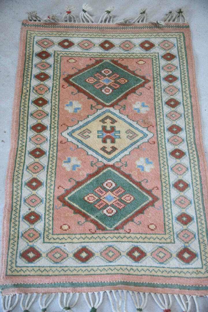 photo vinterior Felpa Pura Vintage Cream Wool Runner Rug