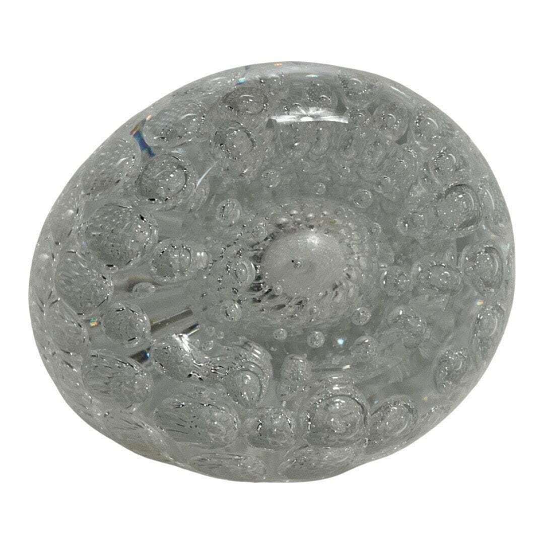 Floris Meydam   Glasunie Leerdam   Vase With Encapsulated Bubbles   Model 'Serica'   As New With Original Sticker Still Present! photo buy