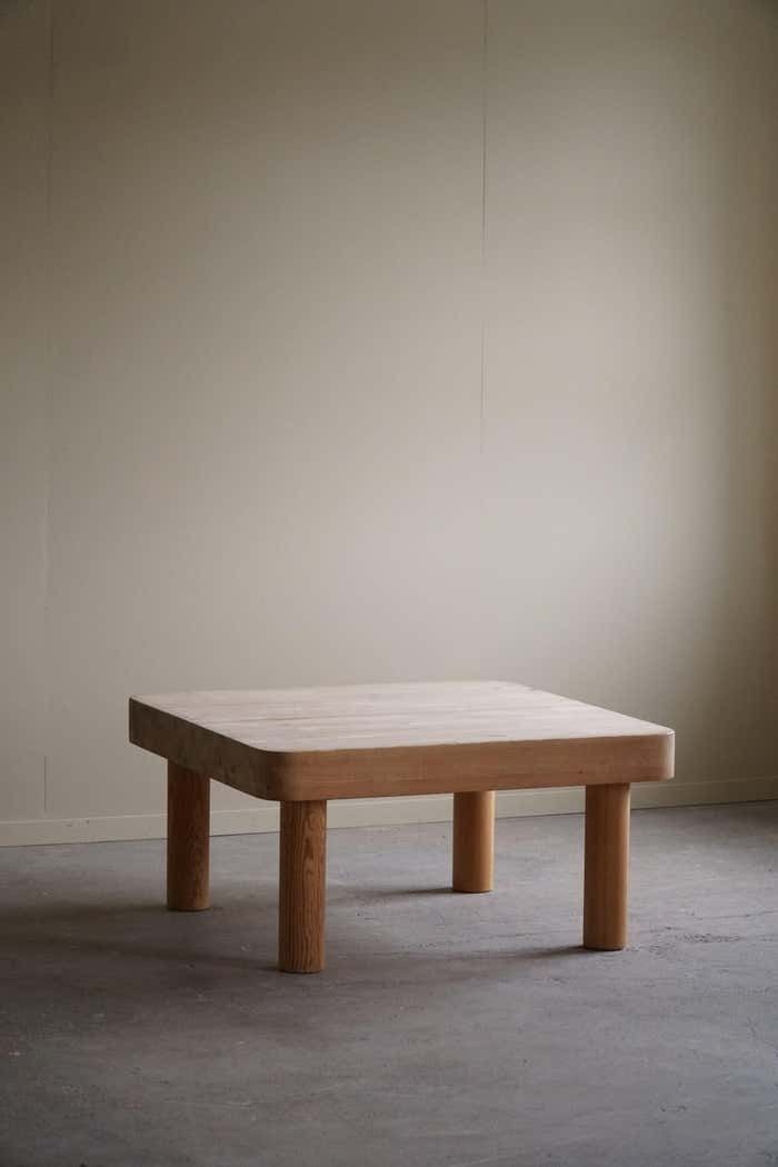 20th Century, Square In Pine With Chunky Legs By Rainer Daumiller, Danish Modern photo Furniture
