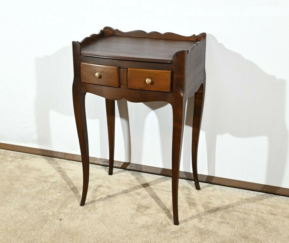 Small Walnut Living Room Table, Louis XV Style – 1st Part 20th photo for sale
