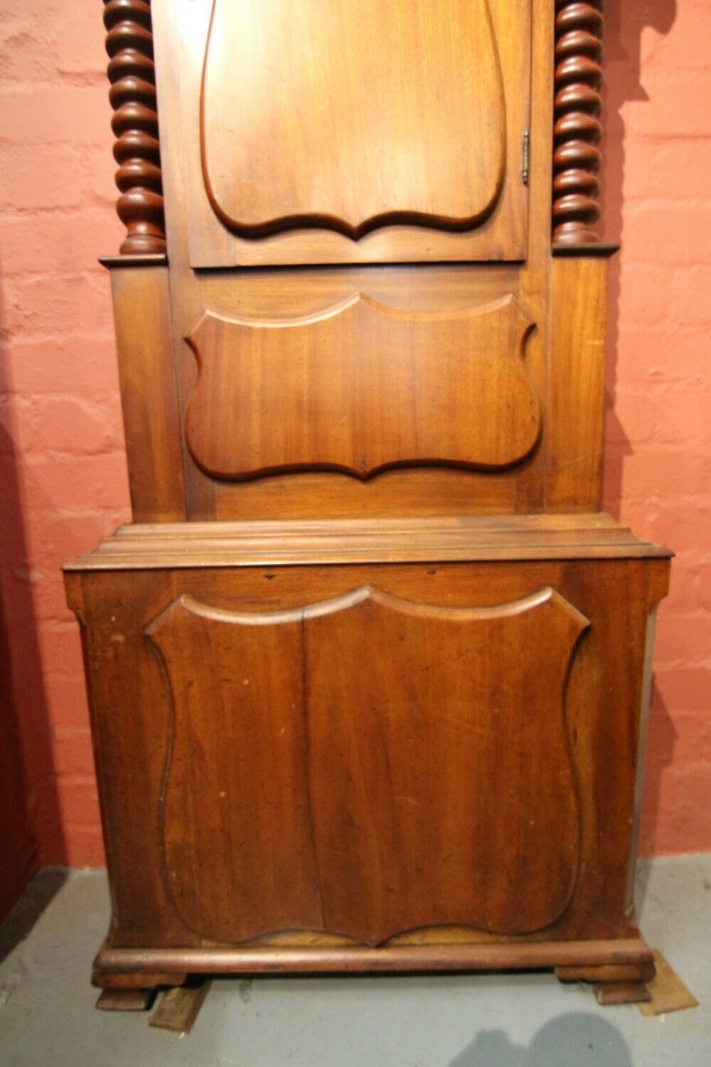 Large 19th Century Mahogany 8 Day Arch Dial Longcase Clock ' John Jones , Pwllheli' photo for sale