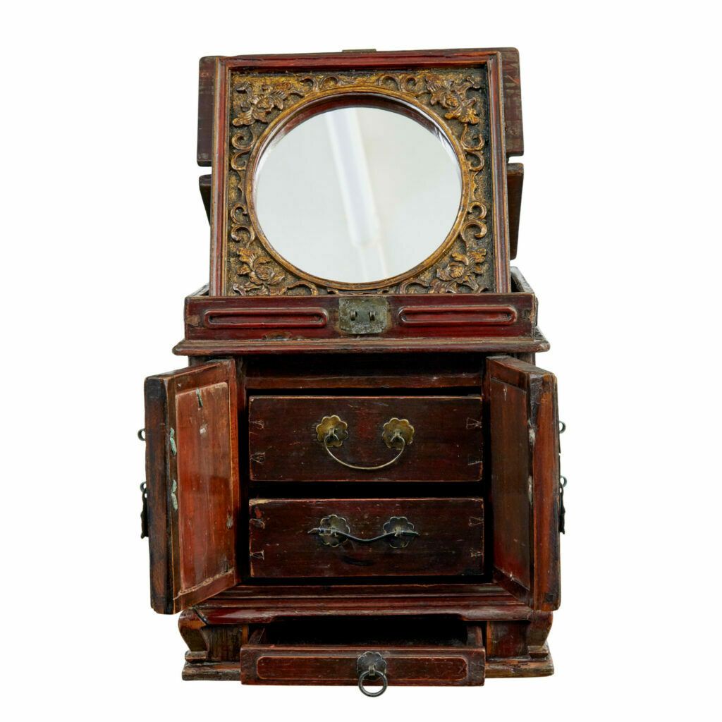 Early 20th Century Lacquered Vanity Box photo 435.0