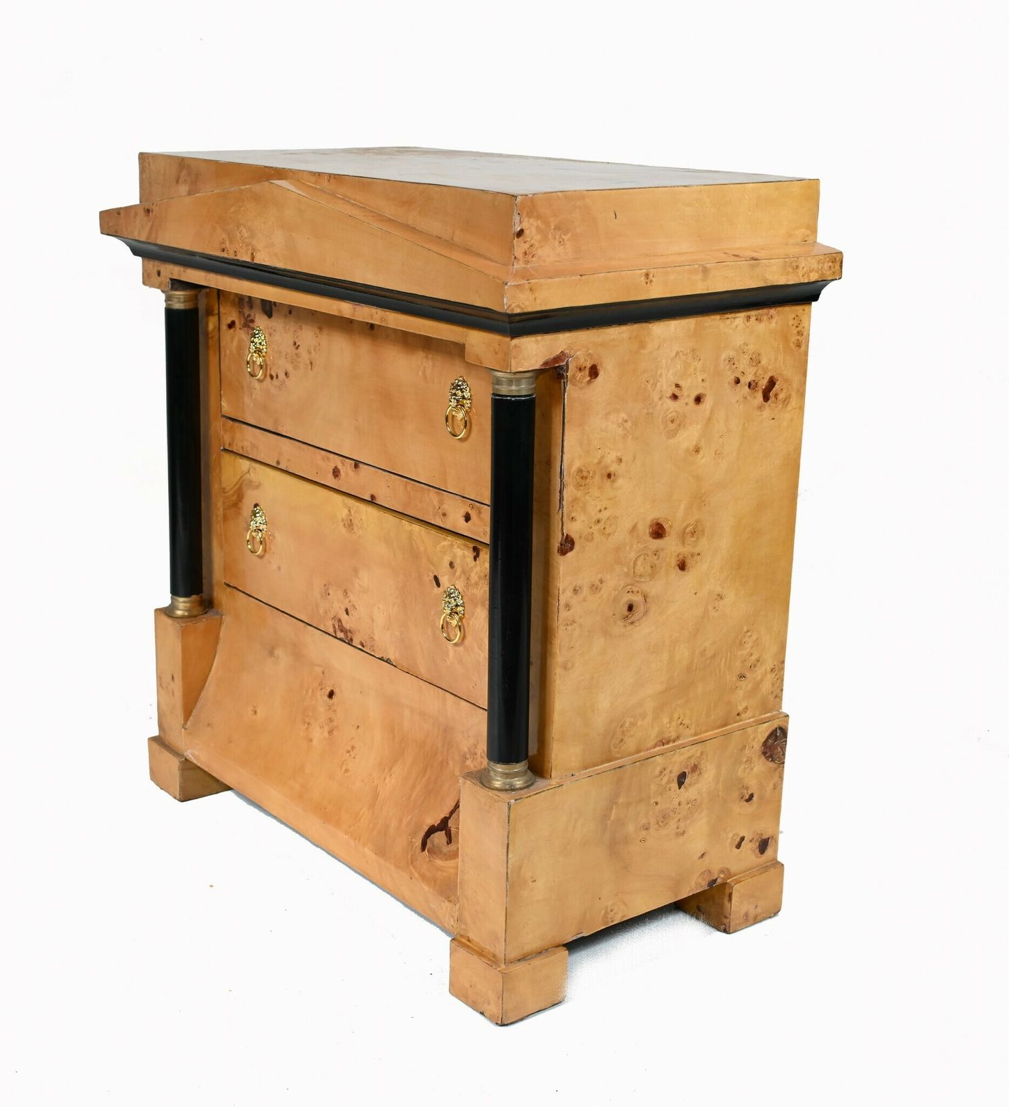 Biedermeier Commode Chest Of Drawers Satin Birch photo 850.0