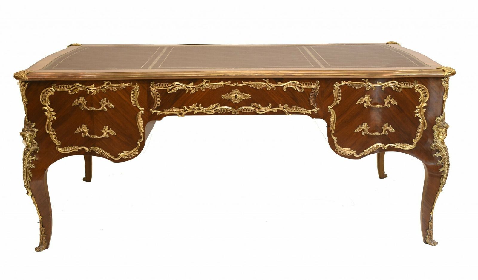 French Bureau Plat Desk   Empire Dummy Partners Desks photo 2995.0