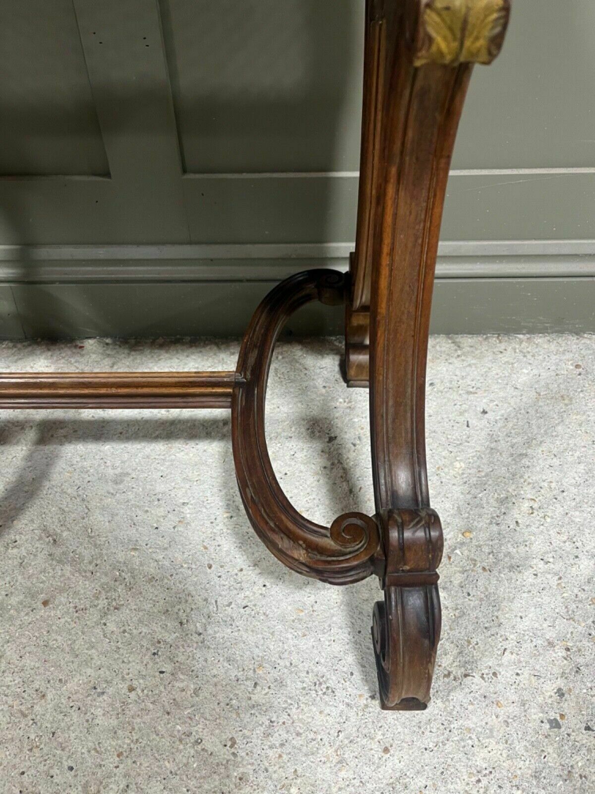 Antique Canterbury Circa 1860’s Carved Mahogany With Cane Unusual Item photo vintage