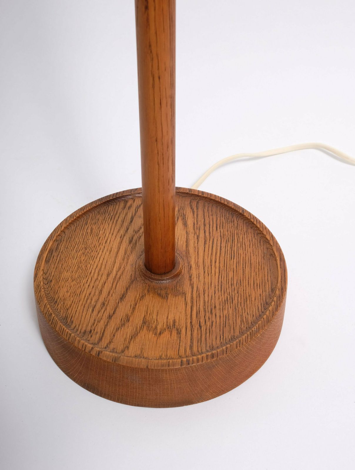 Teak Floor Lamp By Uno & östen Kristiansson, Luxus, Sweden, 1950s photo Lighting