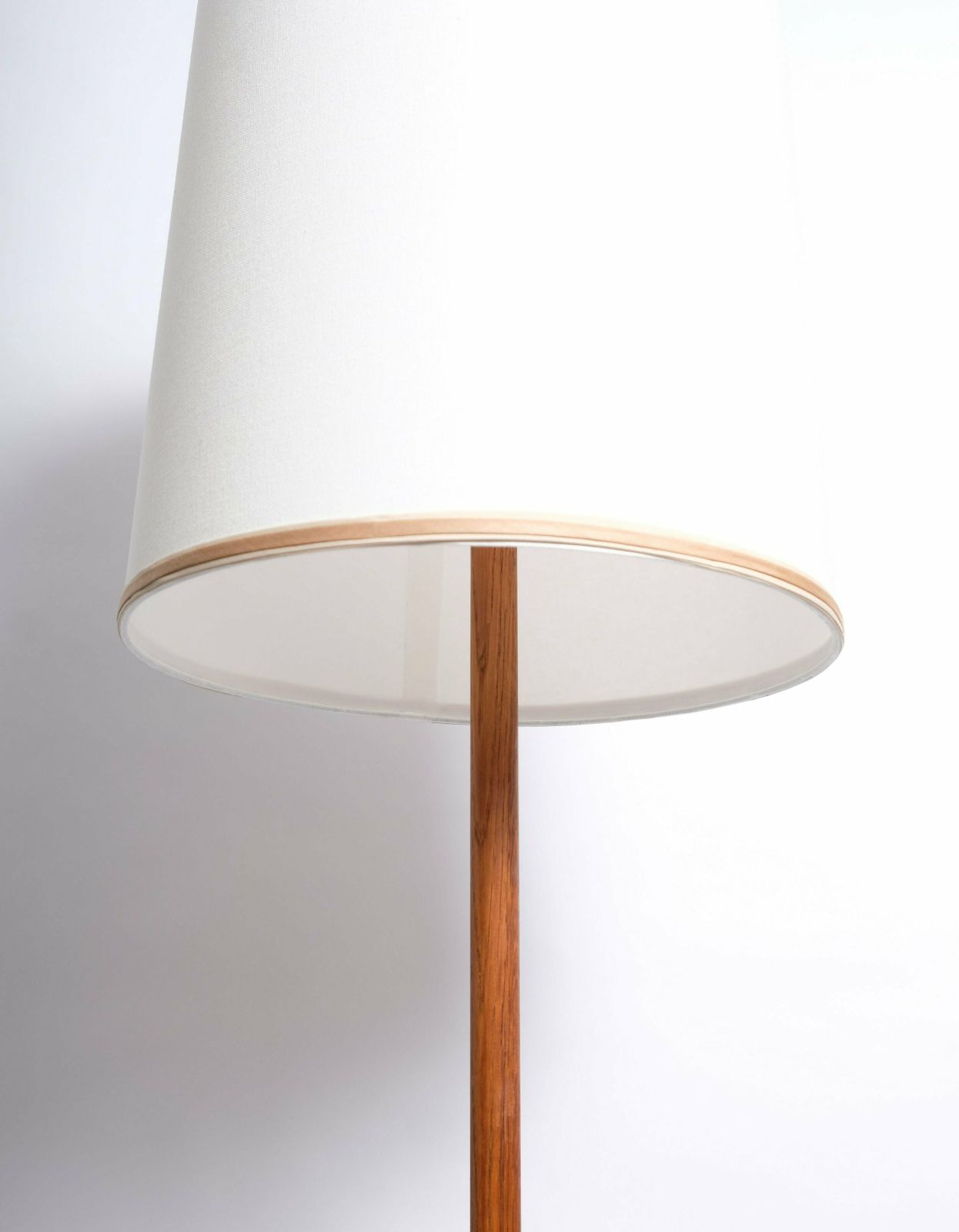 Teak Floor Lamp By Uno & östen Kristiansson, Luxus, Sweden, 1950s photo vinterior