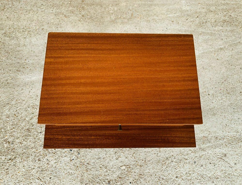 Mid Century Scandinavian Style Nightstand With Drawer , 1960s photo for sale