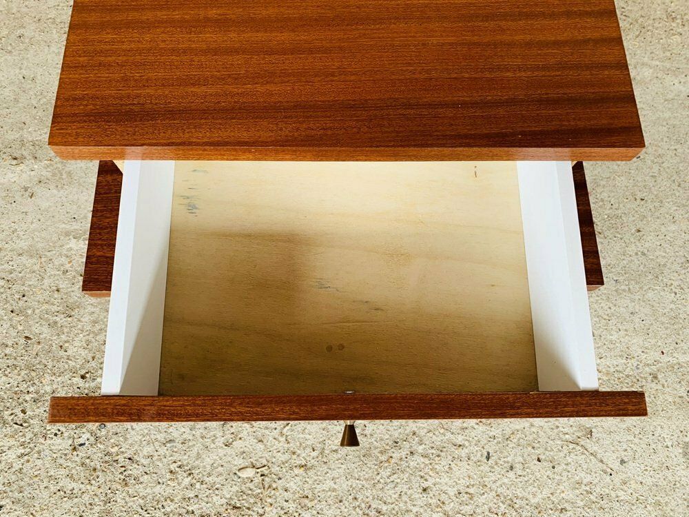 Mid Century Scandinavian Style Nightstand With Drawer , 1960s photo buy