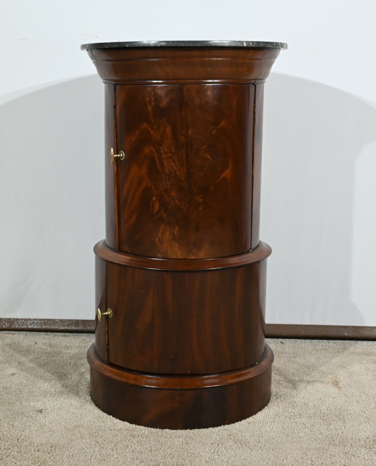 Rare Somno With Two Doors In Burl Mahogany, Empire Period – Early 19th Century photo buy
