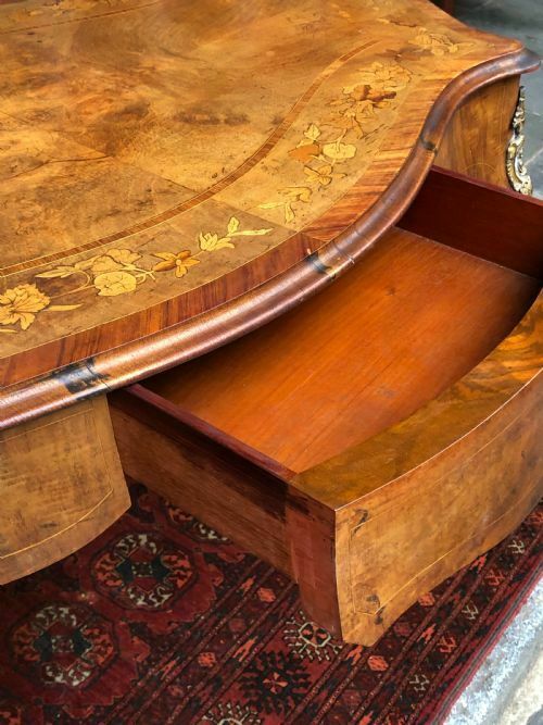 19th Century French Inlaid Ladies Desk photo for sale