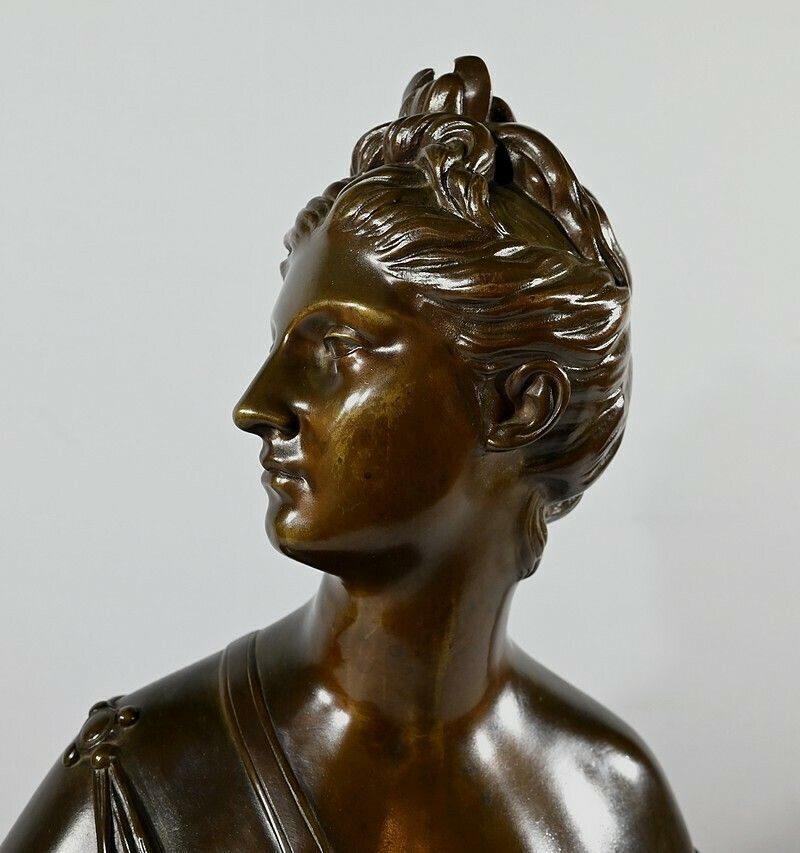 Bronze “Diane The Huntress” After Houdon – Late 19th Century photo 1520.08064556