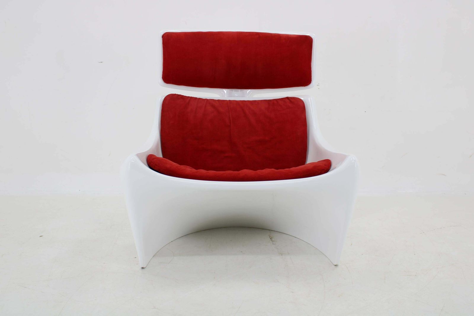 1960s Steen Ostergaard 'President' Fiberglass Lounge Chair For Cado, Denmark photo for sale