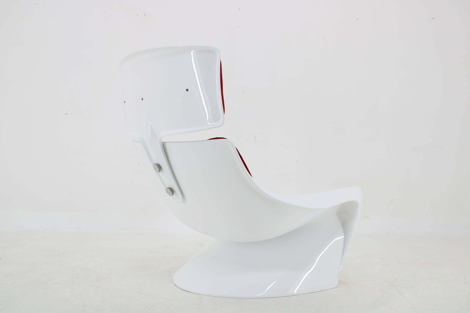 photo for sale 1960s Steen Ostergaard 'President' Fiberglass Lounge Chair For Cado, Denmark