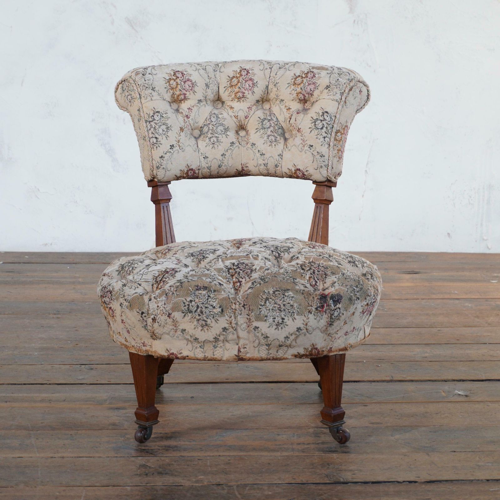 Tapestry Bedroom Chair Probably By Gillows photo furniture