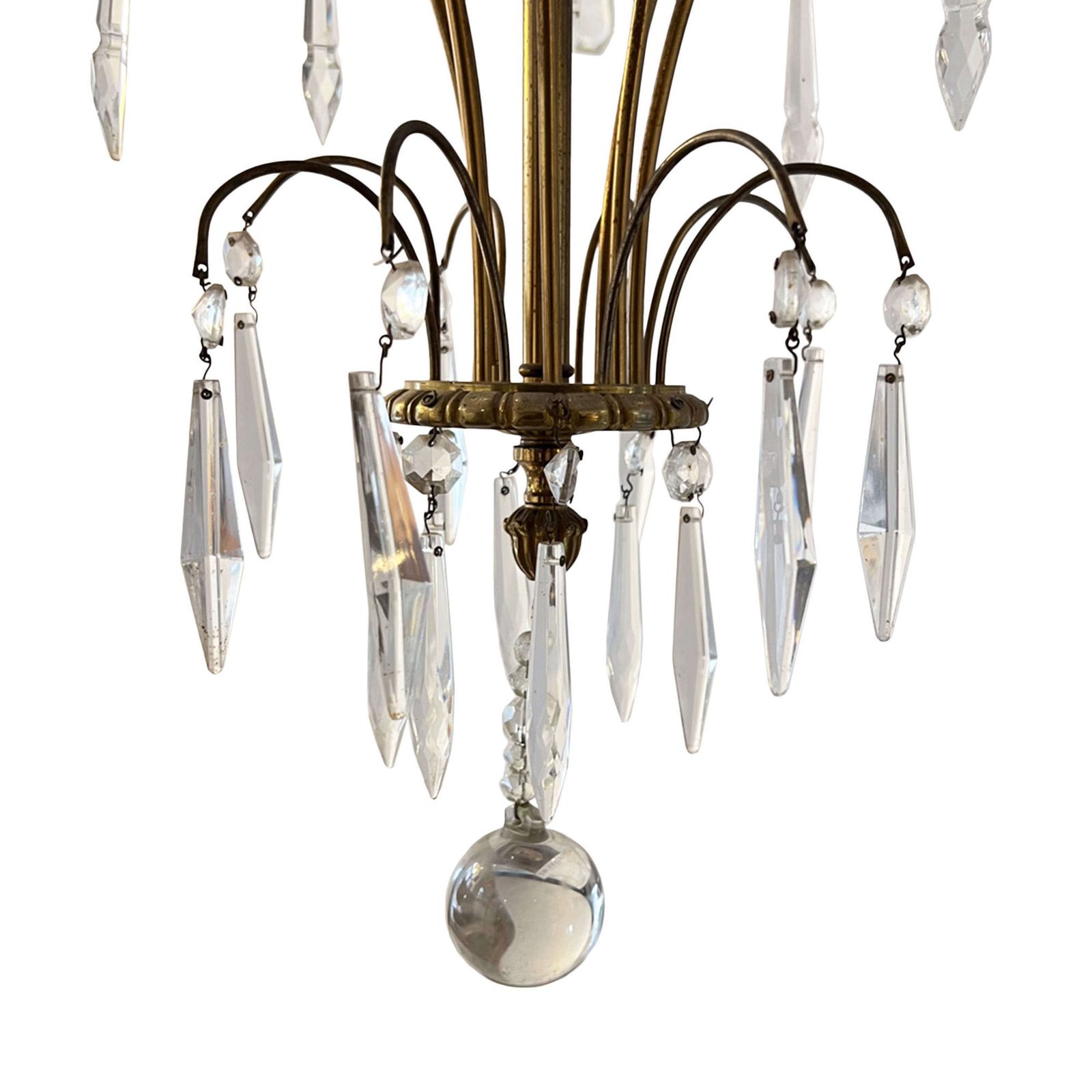 Elegant French 1950s Chandelier photo 4950.0
