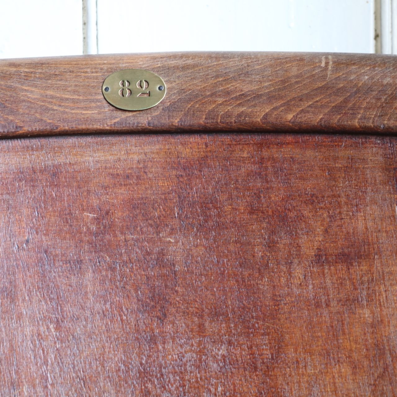 photo for sale English Antique Beech Wood Cinema Theatre Seats