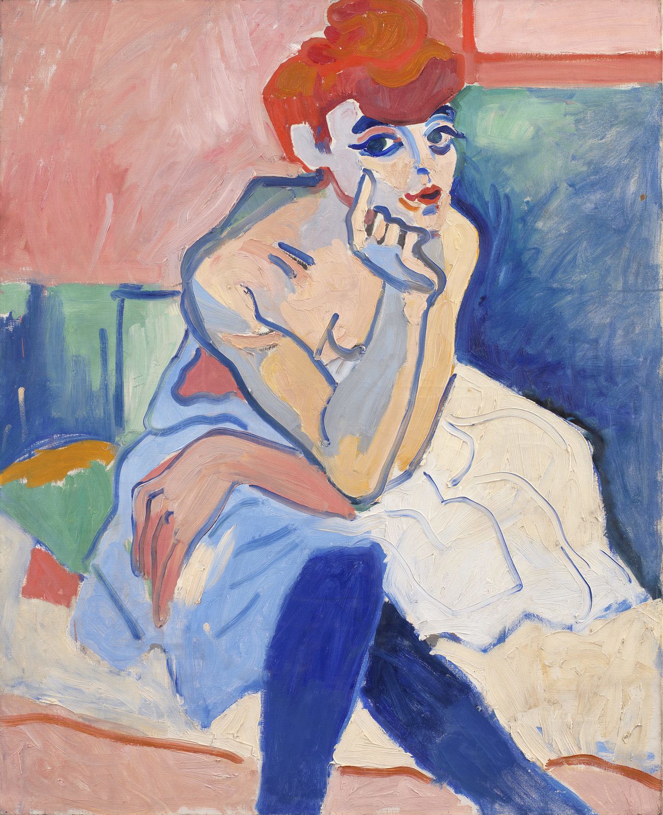 Andre Derain French 20th Century Artist Cotton Canvas Print Poster A1 photo furniture