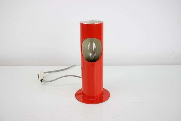 Mid Century Rare Table Lamp Napako Josef Hurka 1970s photo for sale