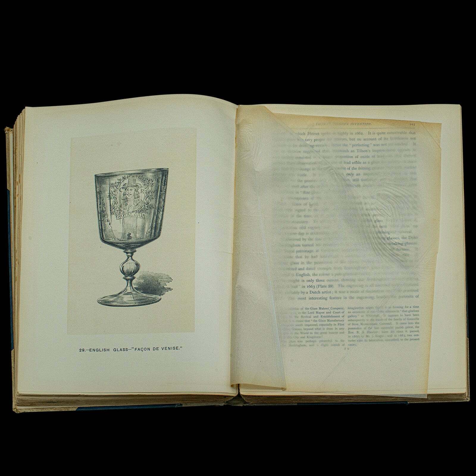 photo for sale Antique Reference Book, Old English Glasses, Hartshorne, History, Victorian