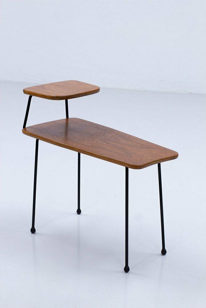 Teak Side Table By Hugo Troeds, Sweden, 1950s photo furniture