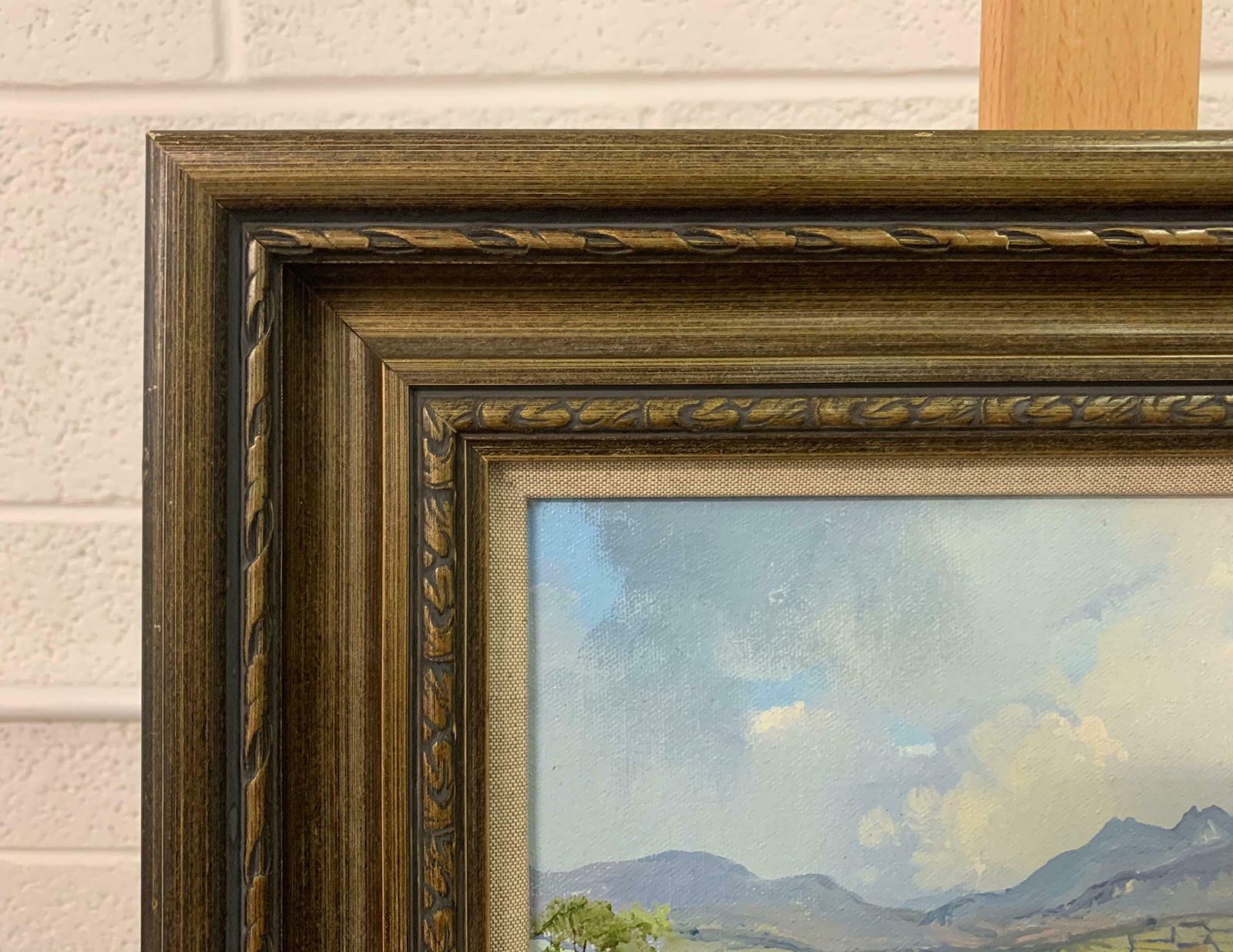 Denis Thornton Oil Painting Of Lough Island In County Down Ireland By Modern Irish Artist  1980 Circa photo buy