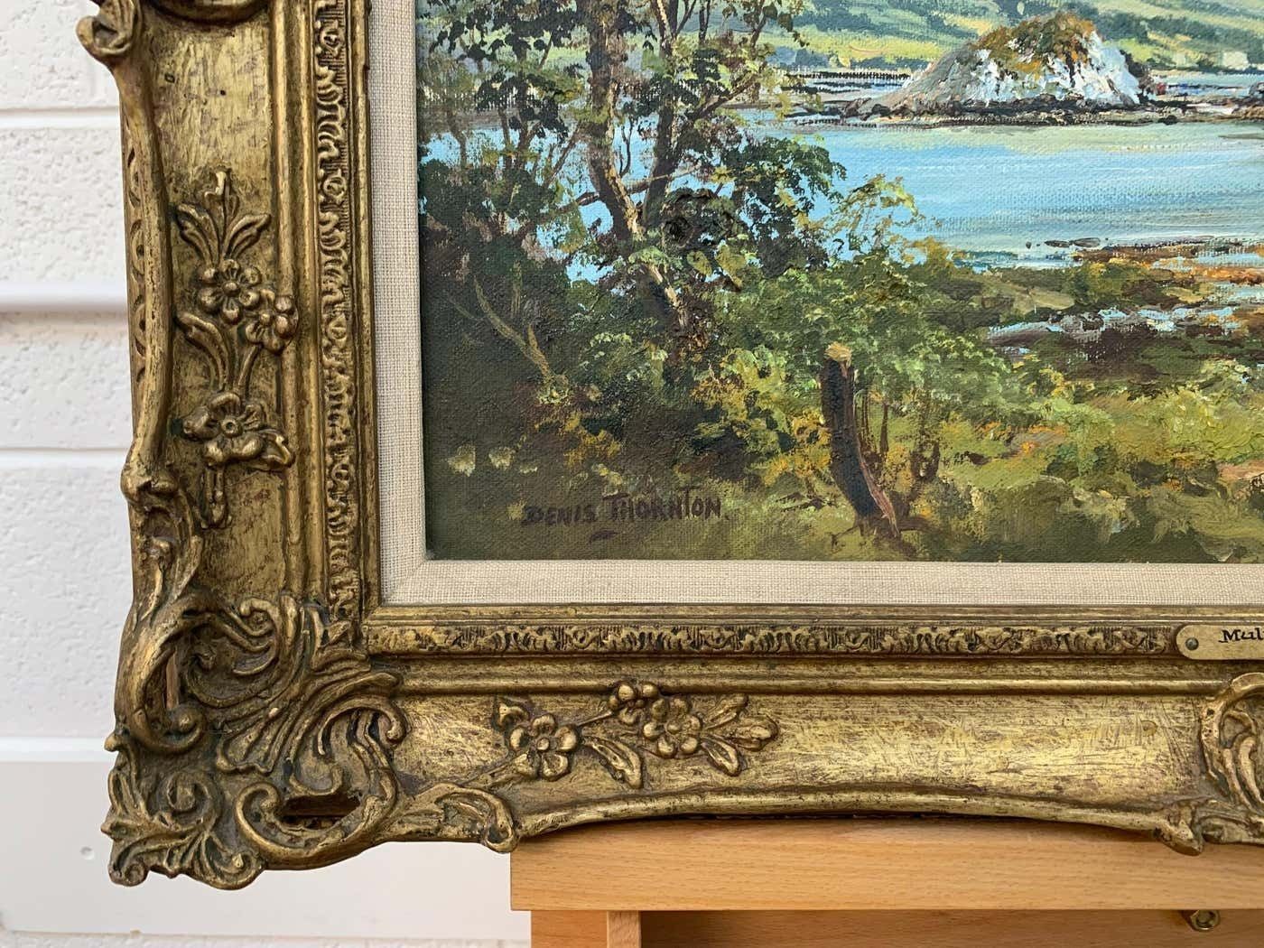 2250.0 Denis Thornton Original Post War Oil Painting Of Mulroy Bay Donegal Ireland By Irish Artist 1980 Circa photo