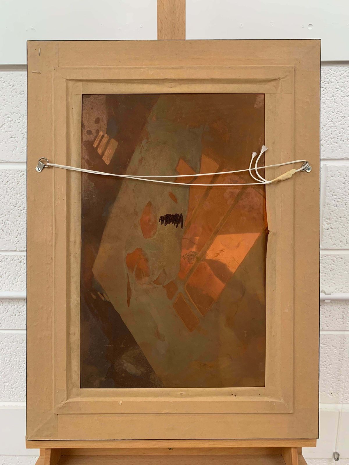 4000.0 Mark Clark Oil Painting Of Seated Female Nude Figure By British Contemporary Artist 2000 Circa photo