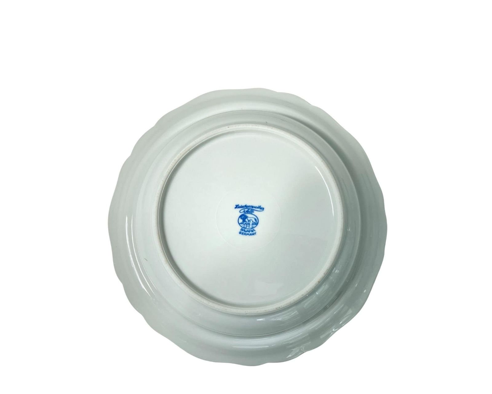 Antiek Porseleinen Ronde Terrine | Blauw Uien | Hutschenreuther Selb | Ca. 1935 photo 119.0