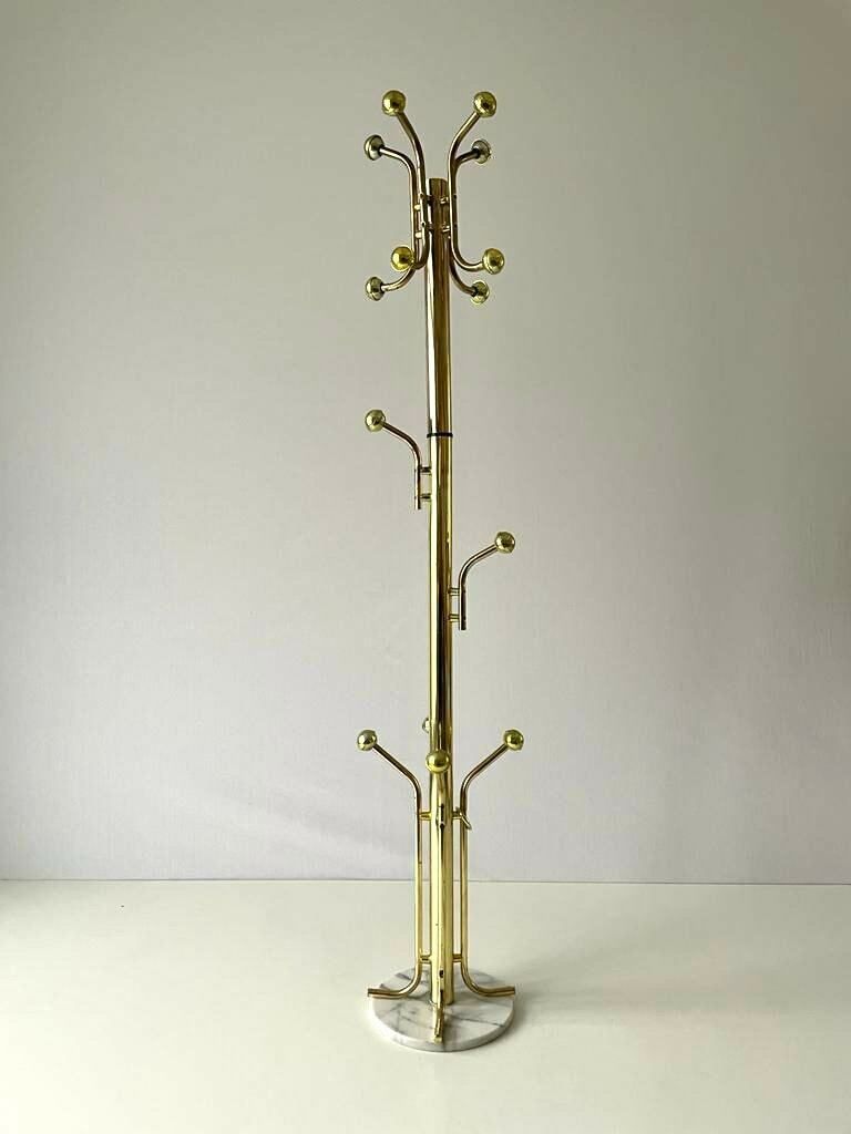Standing Coat Stand With Marble Base, 1960s photo furniture