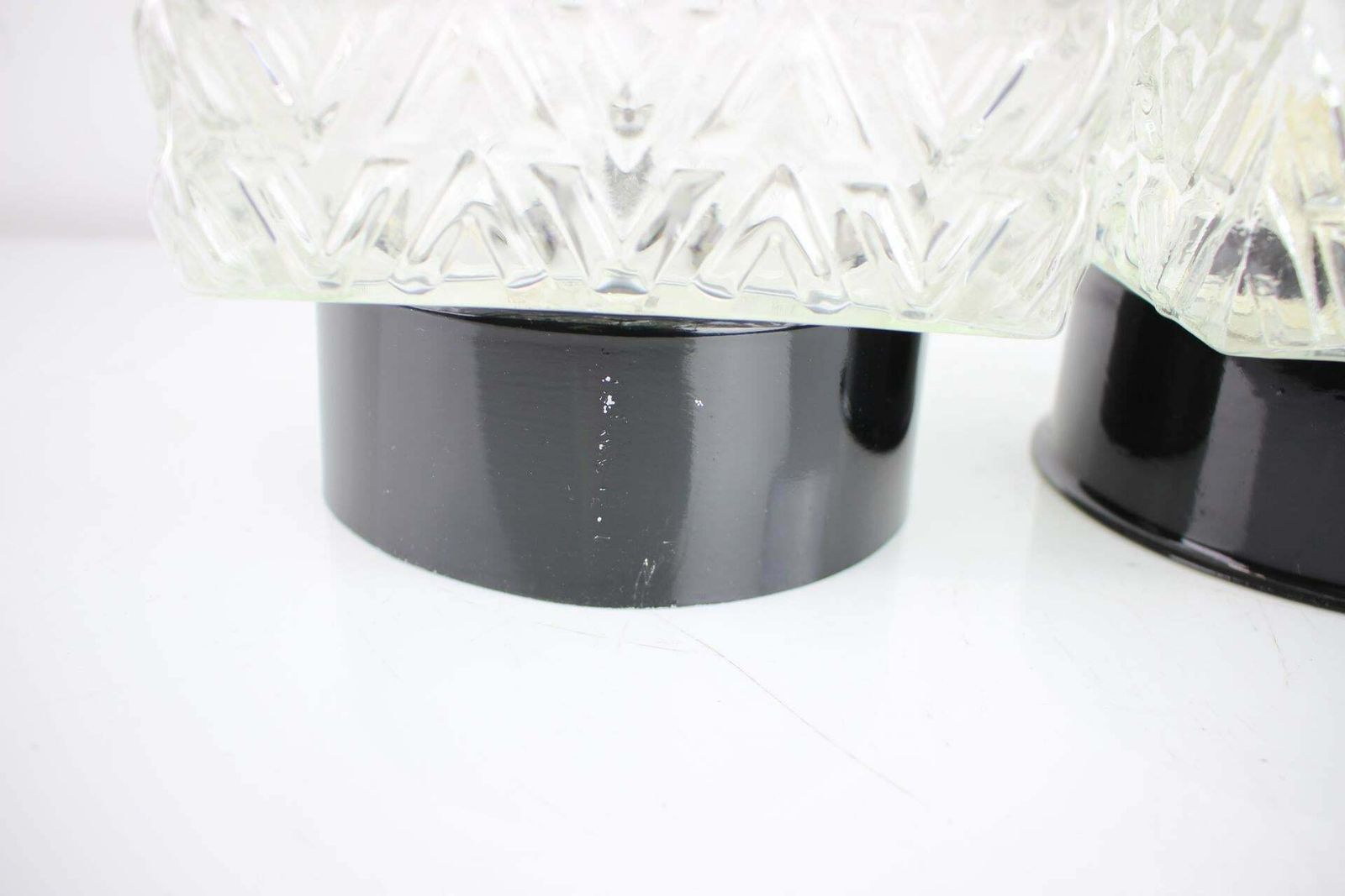 Pair Of Mid Century Wall Or Sconces Lamps By Valasske Mezirici, 1960’s photo vinterior