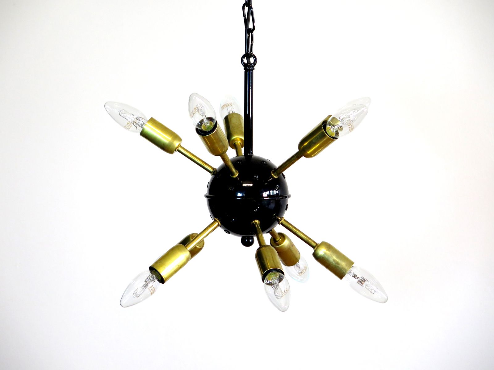 Crystal Prism Sputnik Chandeliers   30 Crystal Glass photo vinterior