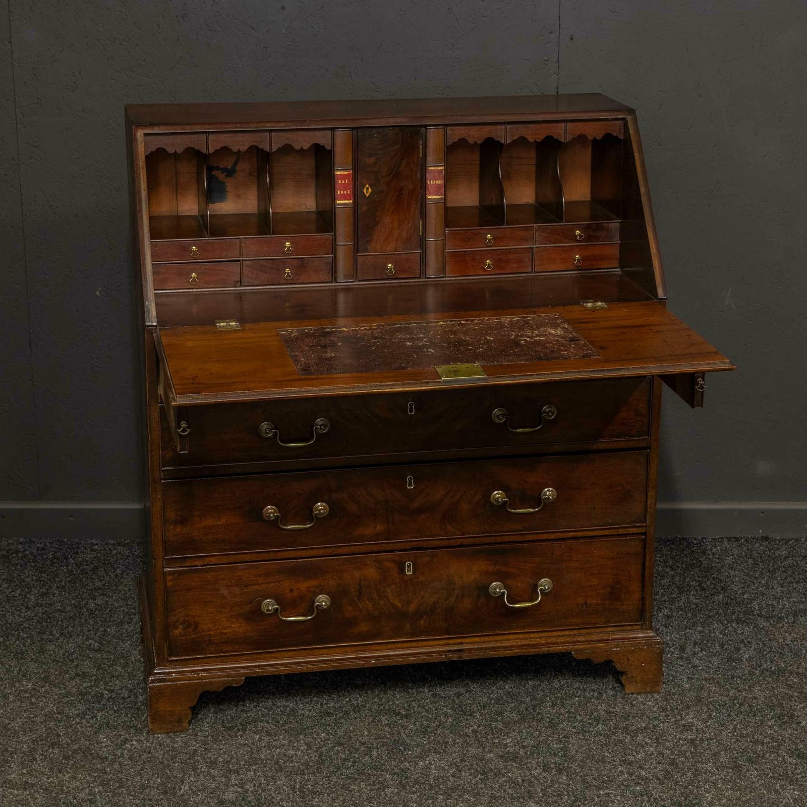 Georgian Mahogany Bureau photo Furniture