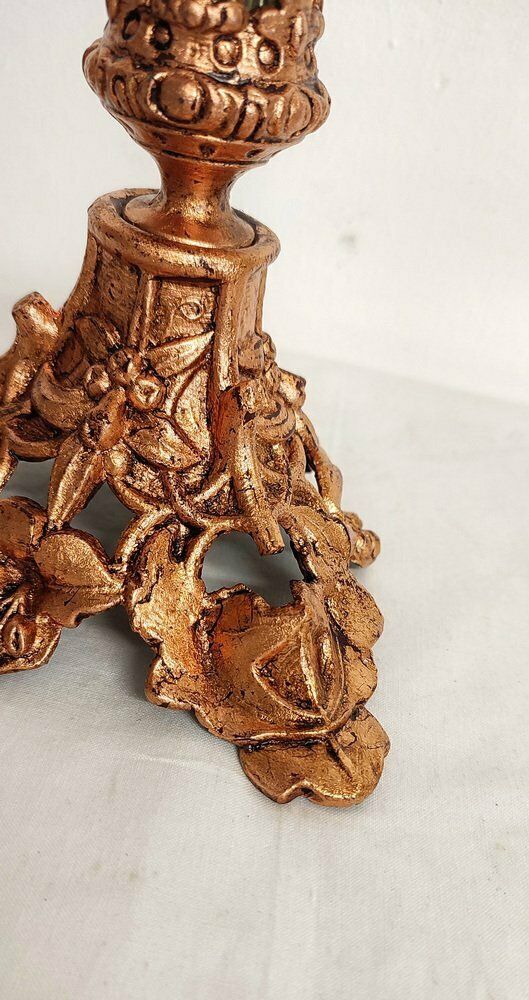 Metal Candle Holders, France, 1970s, Set Of 2 photo vinterior