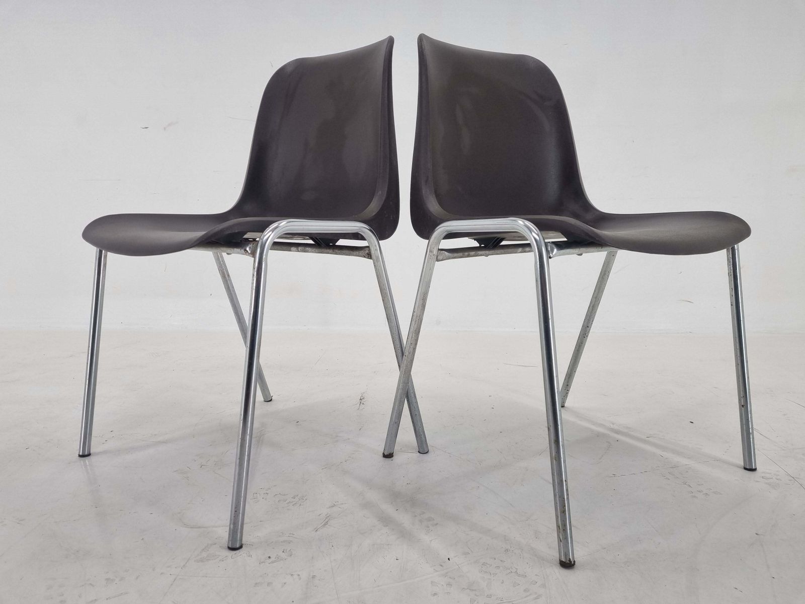 Set Of 2 Midcentury Chairs Europa Designed By Helmut Starke, 1990s photo 303.0