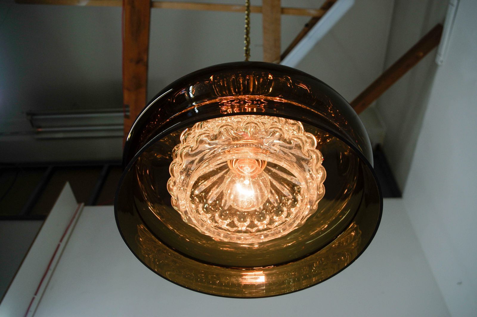 Pendant By Carl Fagerlund For Orrefors, 1970s photo for sale