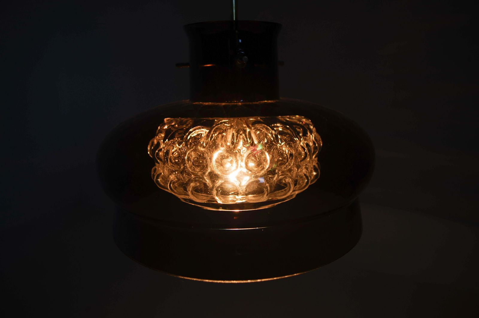 Pendant By Carl Fagerlund For Orrefors, 1970s photo Lighting
