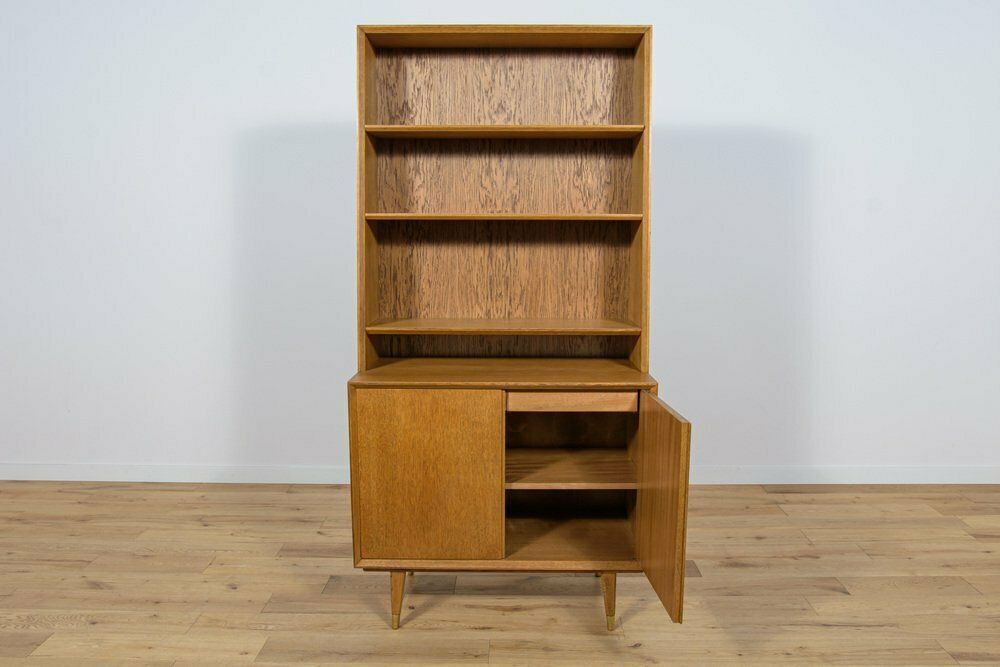 Mid Century Swedish Oak Shelf, 1970s photo 1263.0
