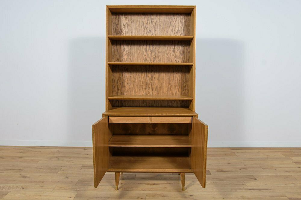 Mid Century Swedish Oak Shelf, 1970s photo vinterior