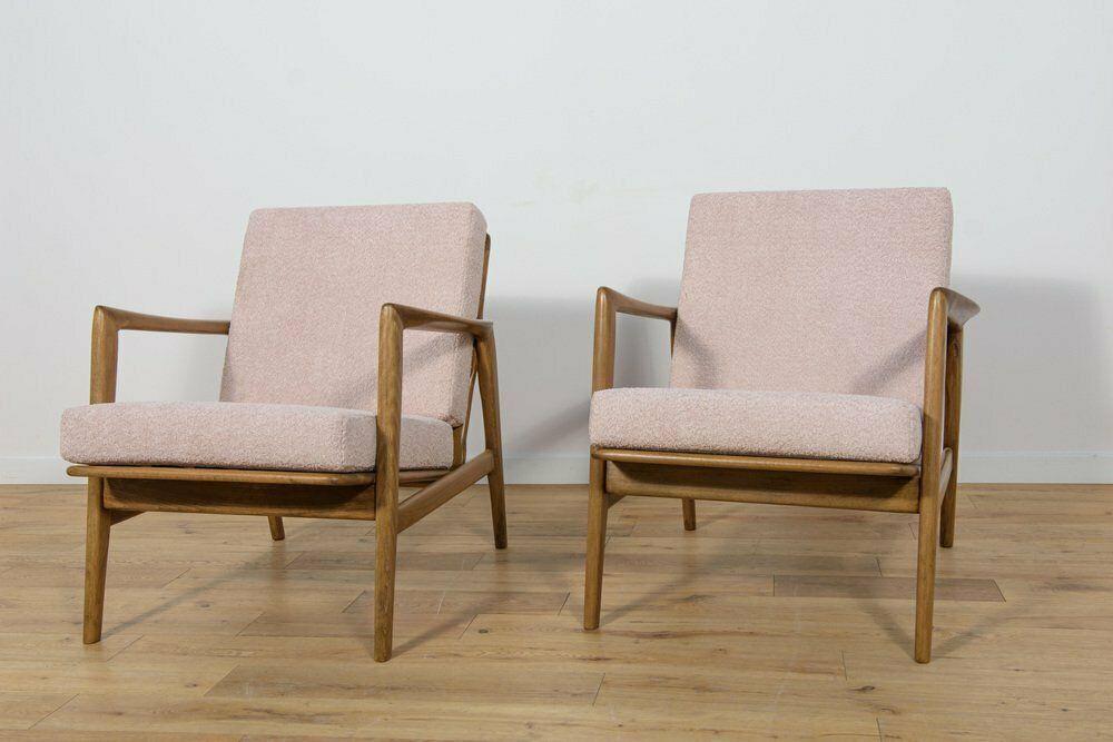Mid Century Model 300 139 Armchairs From Swarzędz Factory, 1960s, Set Of 2 photo furniture