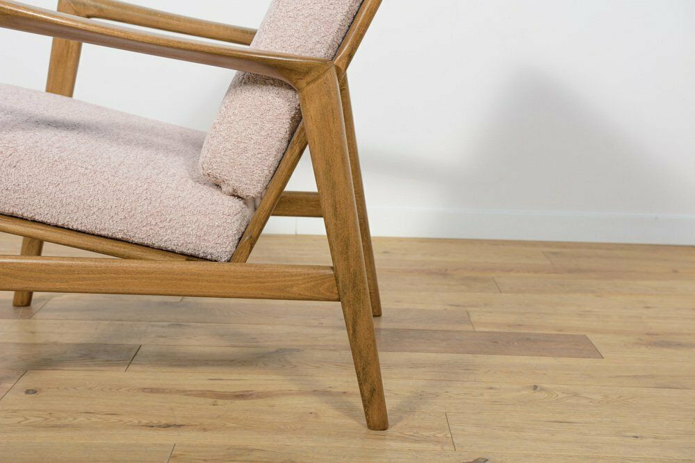 Furniture Mid Century Model 300 139 Armchairs From Swarzędz Factory, 1960s, Set Of 2 photo