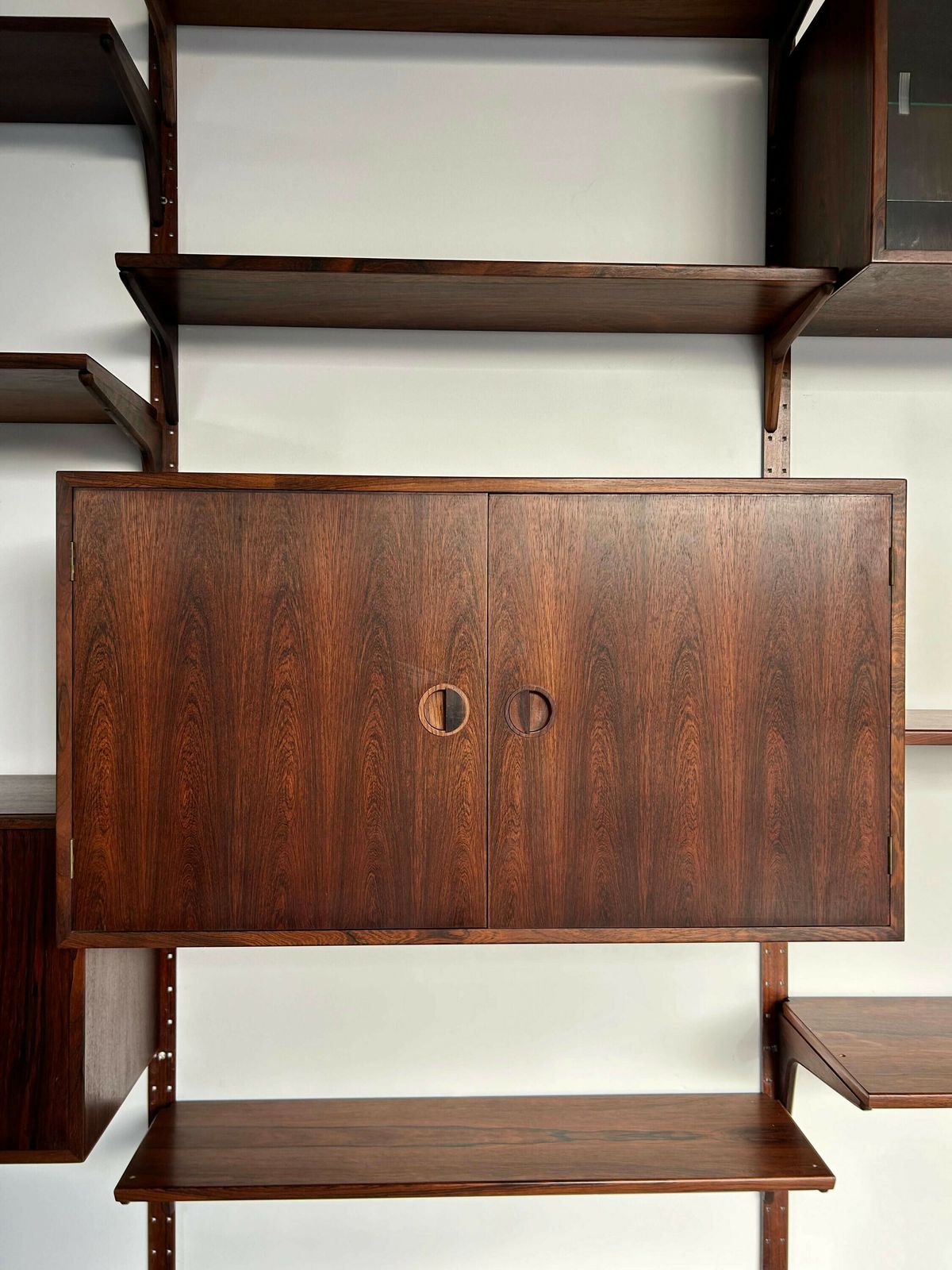 9548.0 Hansen & Guldborg Møbler Wall Bookcase In Rosewood, Denmark 1960 photo