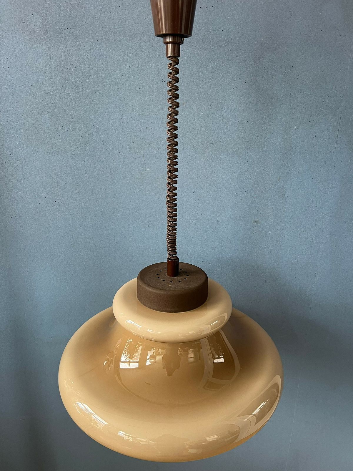 Mid Century Herda Mushroom Pendant Lamp photo 292.0